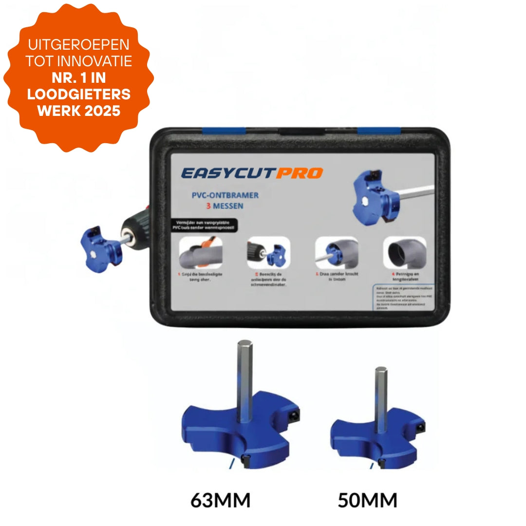 EasyCut Pro- PVC druk 50 63mm PN10 PN16 (niet compatibel met PVC-afvoer)